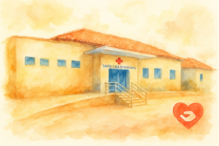 Logo da Santa Casa de Ibirá